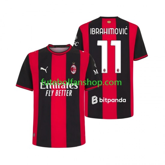 Camisola Principal AC Milan Ibrahimovic 11 Época 2026/2027 Manga Curta ,Homem