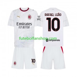 Camisola Alternativo AC Milan Rafael Leao 10 Época 2026/2027 Manga Curta ,Criança