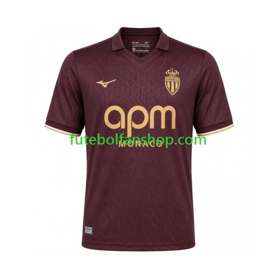 Camisola Alternativo AS Monaco Época 2026/2027 Manga Curta ,Homem