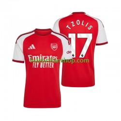 Camisola Principal Arsenal Christos Tzolis 17 Época 2026/2027 Manga Curta ,Homem