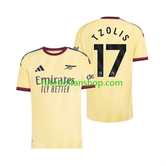 Camisola Alternativa (2ª) Arsenal Christos Tzolis 17 Época 2026/2027 Manga Curta ,Homem