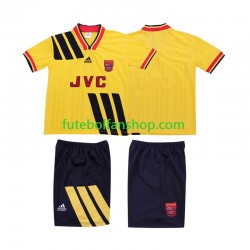 Camisola Alternativo Arsenal Retro 1993 1994 Manga Curta ,Criança