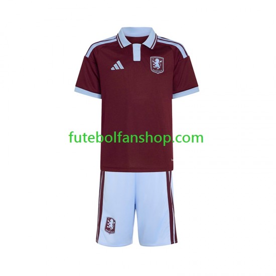 Camisola Principal Aston Villa Época 2026/2027 Manga Curta ,Criança