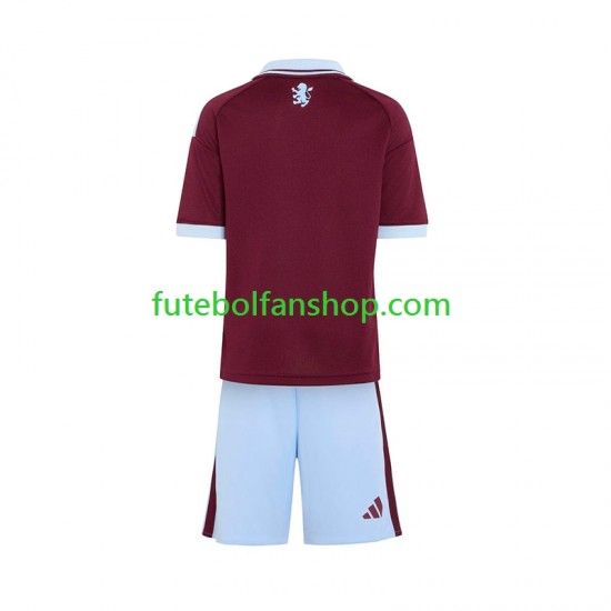 Camisola Principal Aston Villa Época 2026/2027 Manga Curta ,Criança