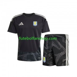 Camisola Alternativo Guarda-redes Aston Villa Época 2026/2027 Manga Curta ,Criança