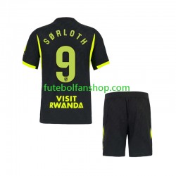 Camisola Alternativo Atlético Madrid Alexander Sorloth 9 Época 2026/2027 Manga Curta ,Criança