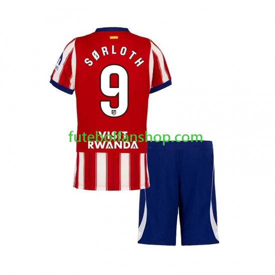 Camisola Principal Atlético Madrid Alexander Sorloth 9 Época 2026/2027 Manga Curta ,Criança