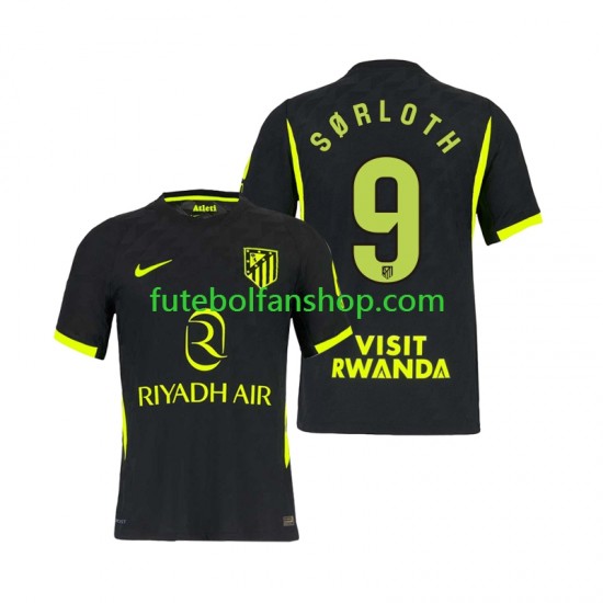 Camisola Alternativo Atlético Madrid Alexander Sorloth 9 Época 2026/2027 Manga Curta ,Homem