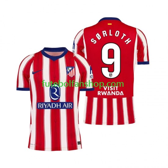 Camisola Principal Atlético Madrid Alexander Sorloth 9 Época 2026/2027 Manga Curta ,Homem