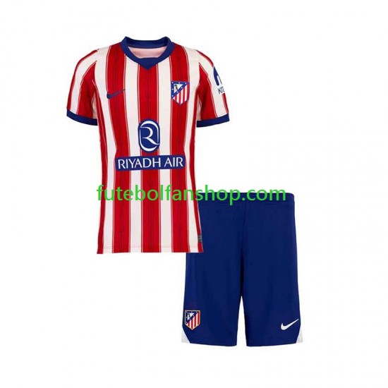 Camisola Principal Atlético Madrid Época 2026/2027 Manga Curta ,Criança