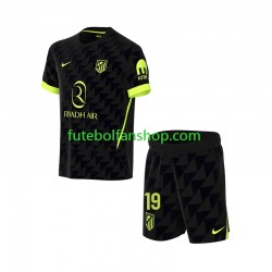 Camisola Alternativo Atlético Madrid Julian Alvarez 19 Época 2026/2027 Manga Curta ,Criança