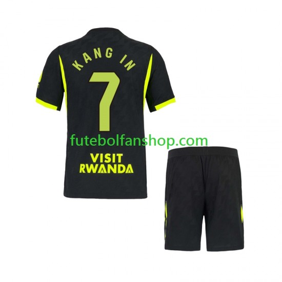 Camisola Alternativo Atlético Madrid Lee Kang-in 7 Época 2026/2027 Manga Curta ,Criança