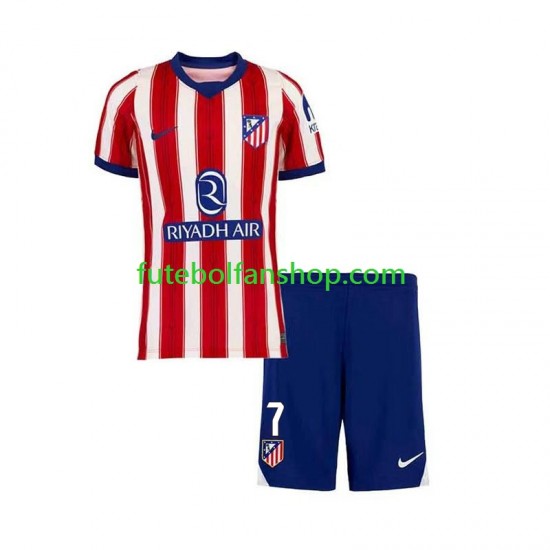 Camisola Principal Atlético Madrid Lee Kang-in 7 Época 2026/2027 Manga Curta ,Criança