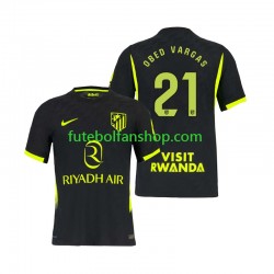 Camisola Alternativo Atlético Madrid Obed Vargas 21 Época 2026/2027 Manga Curta ,Homem