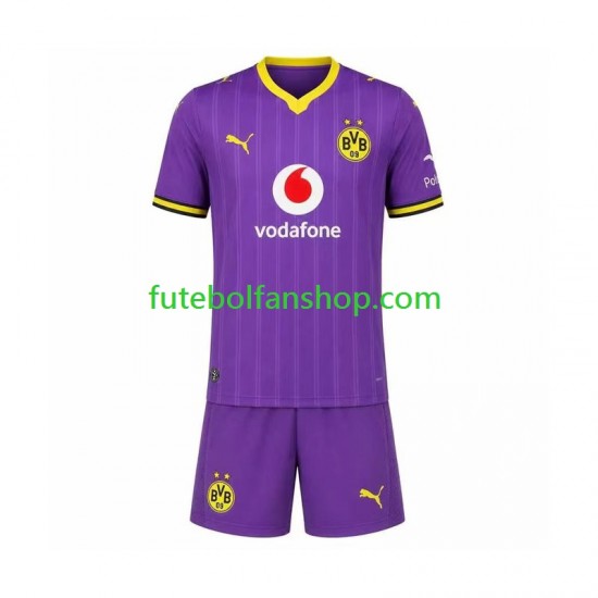 Camisola Alternativa (2ª) Borussia Dortmund Época 2026/2027 Manga Curta ,Criança