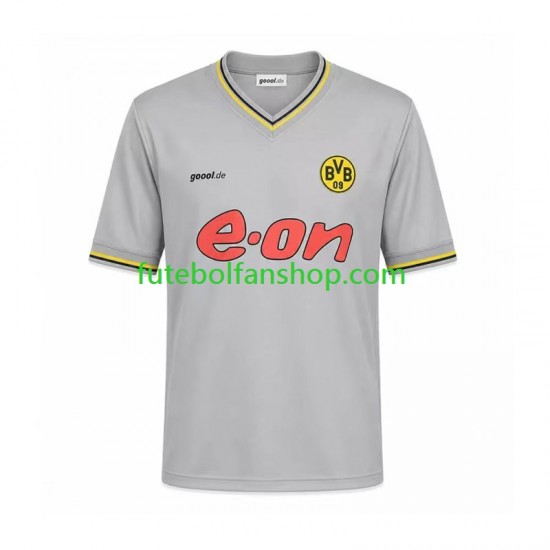 Camisola Alternativo Borussia Dortmund Retro 2002 Manga Curta ,Homem