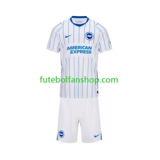 Camisola Alternativo Brighton Hove Albion Época 2026/2027 Manga Curta ,Criança