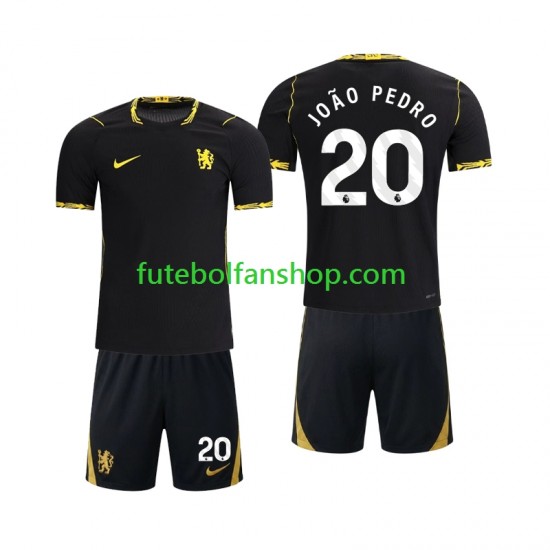 Camisola Alternativo Chlesea Joao Pedro 20 Época 2026/2027 Manga Curta ,Criança