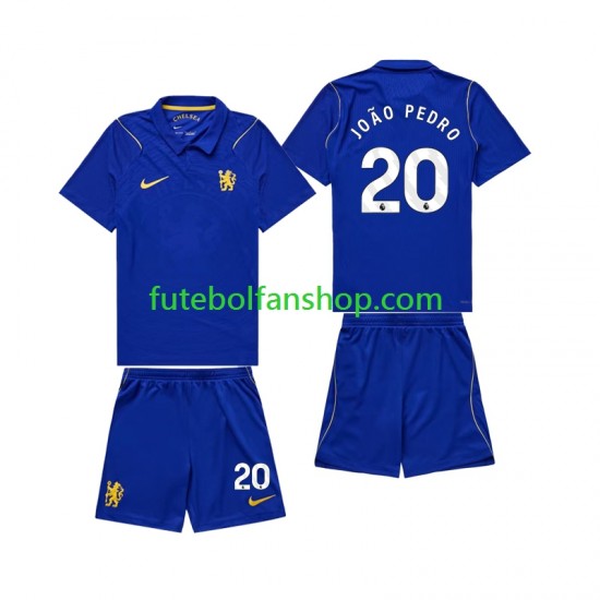 Camisola Principal Chlesea Joao Pedro 20 Época 2026/2027 Manga Curta ,Criança