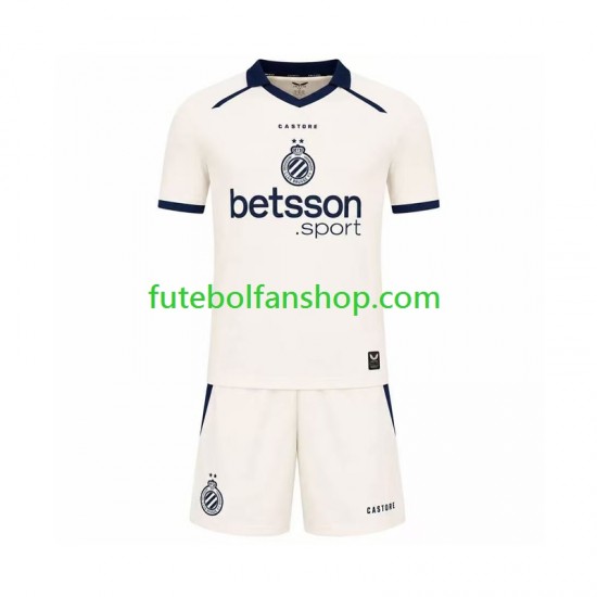 Camisola Alternativo Club Brugge Época 2026/2027 Manga Curta ,Criança
