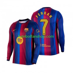 Camisola Principal FC Barcelona Ferran Torres 7 Época 2026/2027 Manga Comprida ,Homem