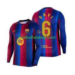 Camisola Principal FC Barcelona Gavi 6 Época 2026/2027 Manga Comprida ,Homem