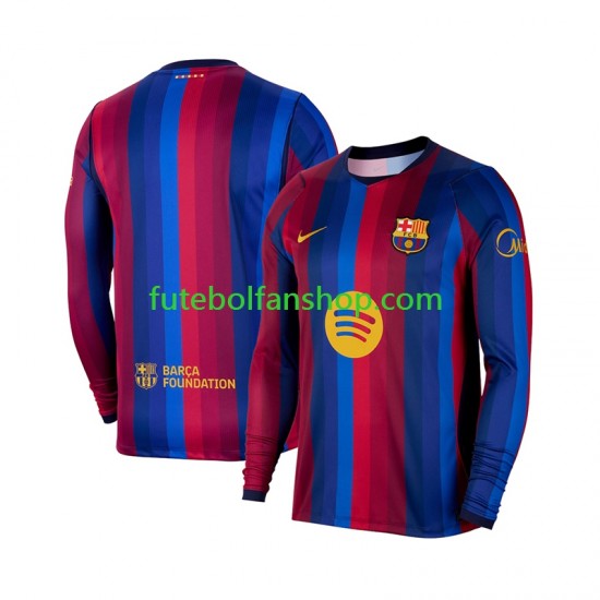 Camisola Principal FC Barcelona Época 2026/2027 Manga Comprida ,Homem