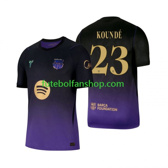 Camisola Alternativo FC Barcelona Jules Kounde 23 Época 2026/2027 Manga Curta ,Homem