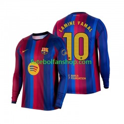 Camisola Principal FC Barcelona Lamine Yamal 10 Época 2026/2027 Manga Comprida ,Homem