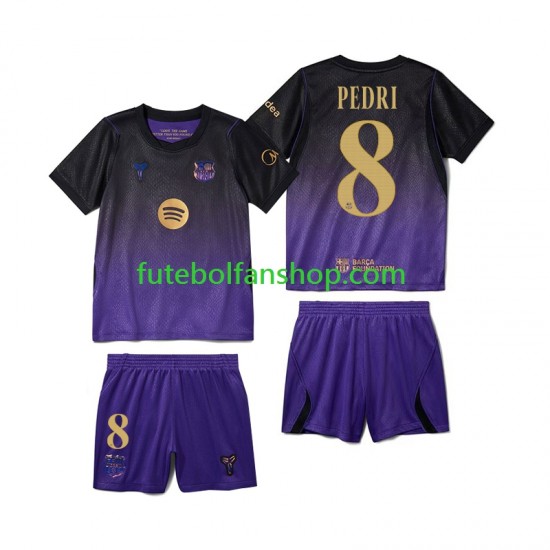 Camisola Alternativo FC Barcelona Pedri 8 Época 2026/2027 Manga Curta ,Criança