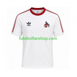 Camisola Principal FC Köln Retro 1986 1987 Manga Curta ,Homem