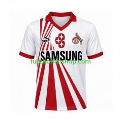Camisola Principal FC Köln Retro 1990 1991 Manga Curta ,Homem
