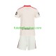 Camisola Principal Sevilla FC Retro Época 2025/2026 Manga Curta ,Criança