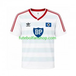 Camisola Alternativo Hamburger SV Retro 1986 Manga Curta ,Homem
