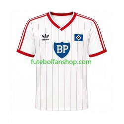 Camisola Principal Hamburger SV Retro 1984 Manga Curta ,Homem
