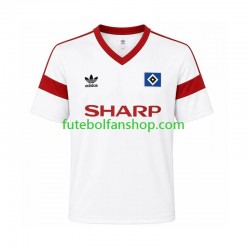 Camisola Principal Hamburger SV Retro 1988 Manga Curta ,Homem