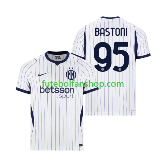 Camisola Alternativo Inter de Milão Alessandro Bastoni 95 Época 2026/2027 Manga Curta ,Homem