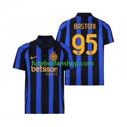 Camisola Principal Inter de Milão Alessandro Bastoni 95 Época 2026/2027 Manga Curta ,Homem