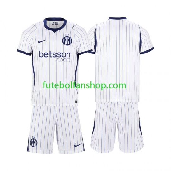 Camisola Alternativo Inter de Milão Época 2026/2027 Manga Curta ,Criança