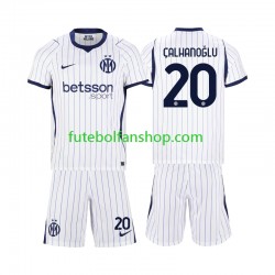 Camisola Alternativo Inter de Milão Hakan Calhanoglu 20 Época 2026/2027 Manga Curta ,Criança