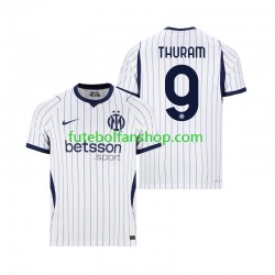 Camisola Alternativo Inter de Milão Marcus Thuram 9 Época 2026/2027 Manga Curta ,Homem