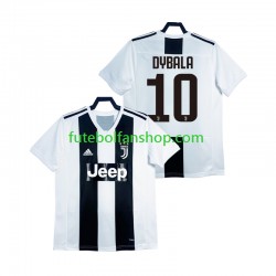 Camisola Principal Juventus DYBALA 21 Retro 2018 2019 Manga Curta ,Homem