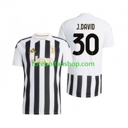 Camisola Principal Juventus Jonathan David 30 Época 2026/2027 Manga Curta ,Homem