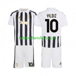 Camisola Principal Juventus Kenan Yildiz 10 Época 2026/2027 Manga Curta ,Criança