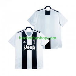Camisola Principal Juventus Retro 2018 2019 Manga Curta ,Homem