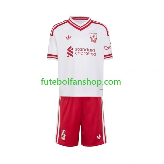 Camisola Alternativo Liverpool Época 2026/2027 Manga Curta ,Criança
