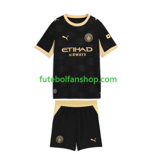 Camisola Alternativo Manchester City Época 2026/2027 Manga Curta ,Criança
