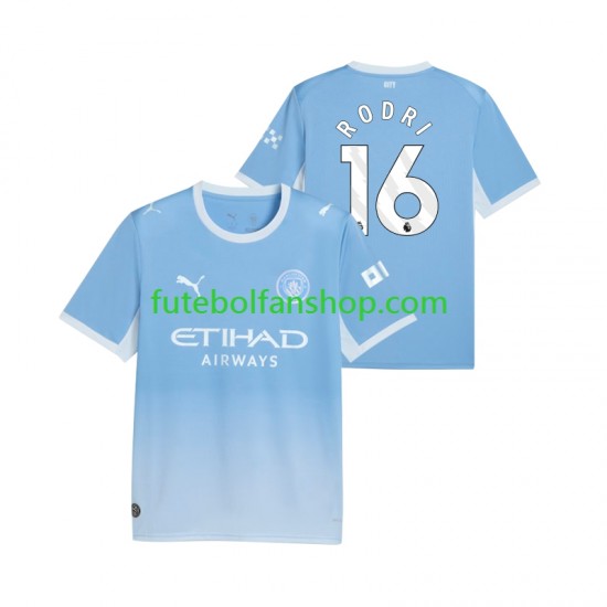 Camisola Principal Manchester City Rodri 16 Época 2026/2027 Manga Curta ,Homem