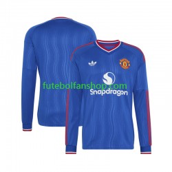 Camisola Alternativo Manchester United Época 2026/2027 Manga Comprida ,Homem