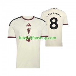 Camisola Alternativa (2ª) Manchester United Bruno Fernandes 8 Época 2026/2027 Manga Curta ,Homem